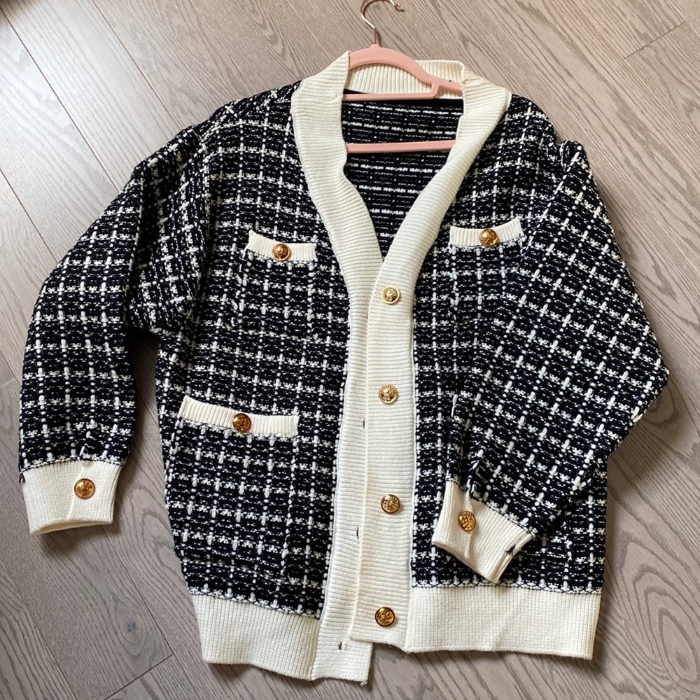 Academia Oversized Sweater